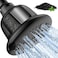 MakeFit Filtered Shower Head with Upgraded Activated Carbon Filter High Pressure Shower Head with Hard Water Softener 7 Settings Bathroom Rain Showerhead to Remove Chlorine and Heavy Metals