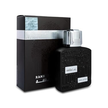 Lattafa Ramz Silver for Unisex Eau de Parfum Spray 34 Ounce 100 ml