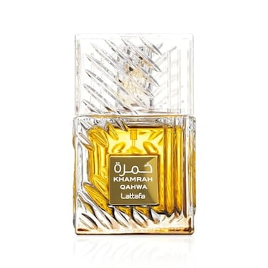 Lattafa Khamrah Qahwa Vanilla Warm Spicy Cinnamon Sweet Eau de Parfum LongLasting Fragrance for Unisex 340 Ounce 100 ml