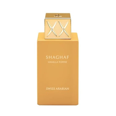Swiss Arabian Shaghaf Vanilla Toffee Arabian Perfume for Men and Women Unisex Eau de Parfum Dubai Long Lasting Perfume Travel Size 25 oz
