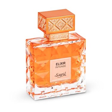Sapil Elixir Intense Unisex Eau De Parfum Fresh Spicy Rose Blend with Vanilla Amber LongLasting Premium Arabic Perfume for Men Women 338 oz