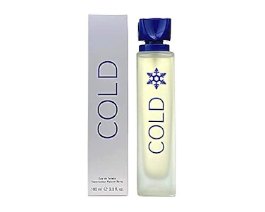 United Colors of Benetton Benetton Cold Edt Spray New In Box for Men Eau De Toilette Spray COLD 33 Oz