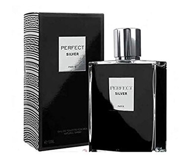 Geparlys PERFECT SILVER BY GEPARLYS FOR MEN 34 OZ 100 ML EAU DE TOILETTE SPRAY