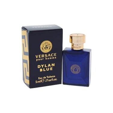 Versace Dylan Blue Mini Eau de Toilette Splash for Men 017 Ounce