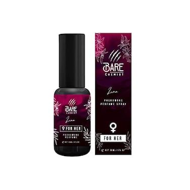 Bare Chemist Luna Pheromone Perfume for Women Attraction Formula Oil Perfume Infused with Pheromones for Her Long Lasting Formula 1oz Fruity Sweet Vanilla Floral