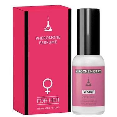VIROCHEMISTRY Pheromones For Women Desire Elegant Ultra Strength Organic Fragrance Body Perfume 1 Fl Oz