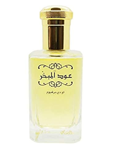 RASASI Oudh Al Mubakhar Unisex EDP Eau de Parfum 100 ML 34 oz Features Notes Like Bergamot Turkish Rose Saffron Sandalwood and Musk Perfect Blend
