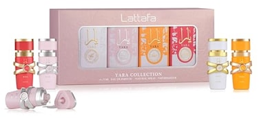 Lattafa Yara Collection 4 5 ml Eau de Parfum Gift Set for Women Yara Yara Moi Yara Tous Yara Candy