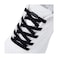 anan520 Elastic Shoe Laces Elastic No Tie Shoelaces for Adults Kids Shoes Black