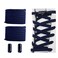 Alegrianan No Tie Shoelaces Elastic Shoelaces for AdultsKidsElastic No Tie Shoe Laces Navy Blue