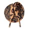 BGXW Thin Flat Leopard Cow Print Shoelaces Camouflage Shoe Laces Shoestring 1 Pair 47 Inch Leopard