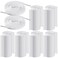 Tigeen 120 Pairs Flat Shoe Laces Bulk 47 Long 516 Wide Athletic Shoe Laces Strings for Sneakers Running Replacement BootWhite