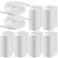 Tigeen 120 Pairs Flat Shoe Laces Bulk 47 Long 516 Wide Athletic Shoe Laces Strings for Sneakers Running Replacement BootWhite