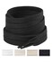 Handshop Wide Flat Athletic Shoelaces 5162 Pair Shoe Laces for Sneakers and Casual Shoes Replacements Black 47 inch 120cm