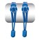 LOCK LACES Elastic Shoelace and Fastening System Blue