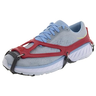 Kahtoola 1st Gen NANOspikes Footwear Traction for ICY Winter Road Running Walking Red XLarge