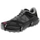 Kahtoola EXOspikes Footwear Traction for Winter Hiking Running in Snow Ice Rocky Terrain Black Medium