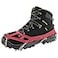 Kahtoola MICROspikes Footwear Traction for Winter Trail Hiking Ice Mountaineering Red Medium