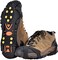 Aliglow Ice Snow Grips Over ShoeBoot Traction Cleat Spikes Anti Slip Footwear