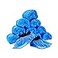 JIAQUAN 100 Pack 50 Pairs Disposable Plastic Shoe Covers Boot Covers Waterproof Nonslip for Construction Workplace Indoor Carpet Floor ProtectionOne Size Fits Most