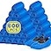 NUITPY 600 Pack300 Pairs Shoe Covers Disposable Nonwoven Fabric Shoes Covers for Indoor Blue Durable Reusable Disposable Boot Shoe Covers Larger Size Fits Various Shoes