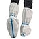 ZMDREAM Hazmat Boot and Shoe Covers 6 Pairs Disposable Knee High Booties NonSlip and Waterproof White 18 inches Tall