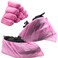 Piutouyar Shoe Covers Disposable Nonslip for Indoors 100 Pack 50 Pairs Shoe Boot Covers Disposable Booties Shoe Covers One Size Fits All Pink