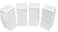 SIMPLI-MAGIC SimpliMagic 79171 Terry Towel Cleaning Cloths Pack of 50 Standard White 12x12