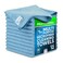 Microfiber Wholesale MW Pro Microfiber Cleaning Cloth Blue 12 Pack 16 x 16 All Purpose Microfiber Towels Clean Dust Polish Scrub Absorbent