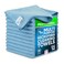 Microfiber Wholesale MW Pro Microfiber Cleaning Cloth Blue 12 Pack 16 x 16 All Purpose Microfiber Towels Clean Dust Polish Scrub Absorbent