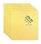 Vileda Professional PVA Microfiber Cloth All Purpose Cleaning Shammy Shiny Streakfree Results Synthetic Chamois Towel Ideal for Hard Surfaces Smooth Absorbent Materials 5 Pack Yellow