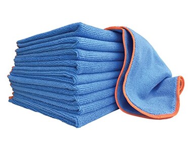 Microfiber Pros SilverInfused Microfiber Cloths Go Beyond Ordinary Cleaning 10 WashableReusable 12x12 Cloths