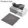 Luiruey Microfiber Cleaning Cloth Rags in A Box 20 Count 79 x 79 Reusable Microfiber Towels for Cars Edgeless Terry TowelsSmall Microfiber Towel for Home Kitchen Geen