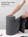 Fantasticlean Microfiber Cleaning Cloth Roll 40 Pack Tear Away Microfiber Towels 12 x 12 Reusable Washable Scratch Free Ultra Absorbent for AllAround Cleaning Supplies DimGrey