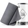 Fantasticlean Microfiber Cleaning Cloth Roll 40 Pack Tear Away Microfiber Towels 12 x 12 Reusable Washable Scratch Free Ultra Absorbent for AllAround Cleaning Supplies DimGrey
