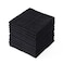 Glynniss Dishcloths Kitchen Highly Absorbent Dish Rags 100 Cotton Dish Cloths for Washing Dishes Cleaning Black 11x11