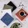 Glynniss Dishcloths Kitchen Highly Absorbent Dish Rags 100 Cotton Dish Cloths for Washing Dishes Cleaning Black 11x11