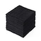 Glynniss Dishcloths Kitchen Highly Absorbent Dish Rags 100 Cotton Dish Cloths for Washing Dishes Cleaning Black 11x11