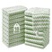 JOYMOOP Microfiber Cleaning Cloths 18 Pack 10 x 10 Green Reusable LintFree Super Absorbent Towels for Kitchen Car and Household Cleaning