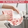 JOYMOOP Microfiber Cleaning Cloths 18 Pack 10 x 10 Pink Reusable LintFree Super Absorbent Towels for Kitchen Car and Household Cleaning