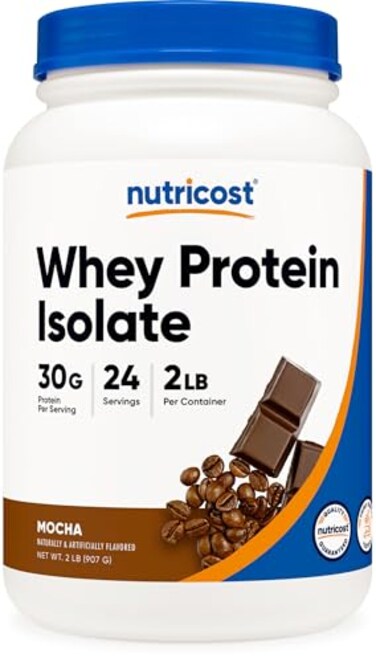 Nutricost Whey Protein Isolate Mocha 2LBS