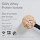 Sports Research Whey Protein Isolate Sports Nutrition Protein Powder 25g per Serving 227lb Bag Whey Protein Dutch Chocolate Bulk Protein Powder 25 Servings