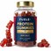 FUELEFUELE Protein Gummies 12g High Protein Snack Mixed Berry Flavor No Added Sugar Whey Protein Gummies Supports Muscle Recovery Post Workout Supplement