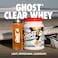 GHOST Clear Whey Isolate Protein Powder Orange Cream 14 LB Tub 25G of Whey Protein Post Workout Drink for Muscle Gain Recovery Sugar Free Soy Free Zero Fat 20 Servings