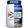 Dymatize Elite 100 Whey Protein Powder Cookies Cream 25g of Protein 55g BCAAs Less Than 140 Cal Gluten Free 3g Carb 2g Sugar 3g Fat 25 Servings