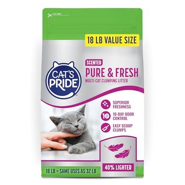 Cat's Pride Cats Pride Pure Fresh Scented 18lb Bag