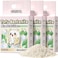 Cutepol Mixed 4in1 Clumping Cat Litter 165 lb Odor Control and Rapid Clumping Water Absorbent and Flushable DustFree MultiCat Bentonite Tofu Cat Litter Jasmine Scent 55lbPack