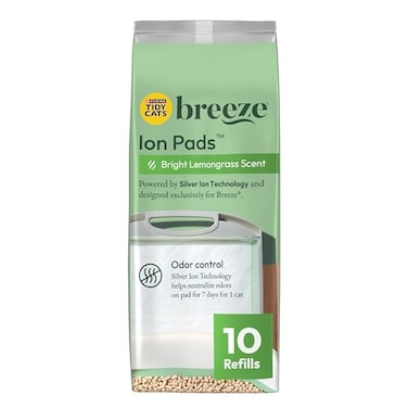 Purina Tidy Cats Breeze Litter System Cat Pad Refills 10ct Pack Tidy Cats Cat Litter Pads 10 ct Pouch