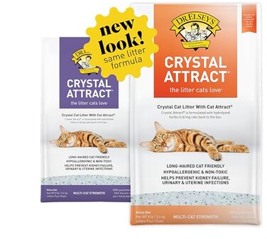 Dr. Elsey's Dr Elseys Crystal Attract Silica Cat Litter 8lbs