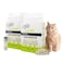 All For Paws Tofu Cat Litter Low Tracking 2mm Small Particles 55N Hardness 247 Odor Lock 5in1 Deodorizing Blend Fast Strong Clumping Natural Plant Fiber Safe for Cats 123LBS2 Pack